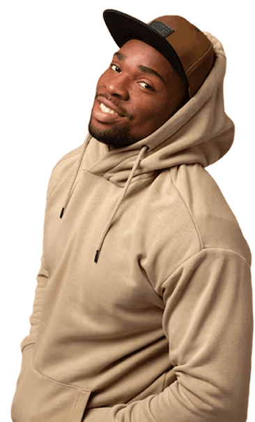 first section image of a person